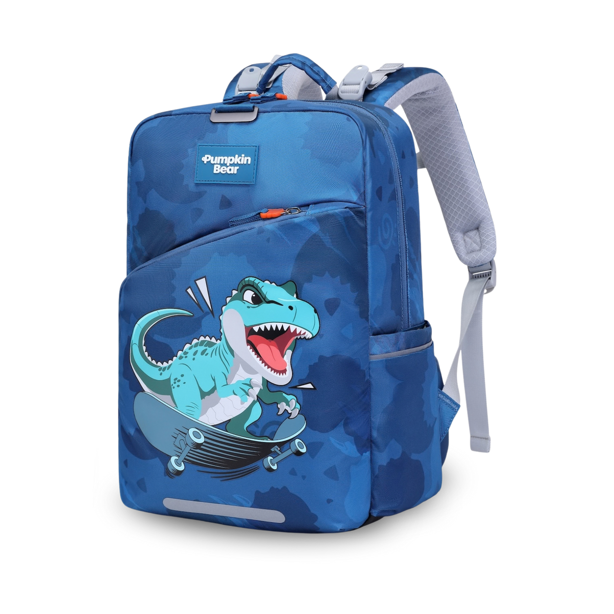 Pumpkin Bear Cubic Ergonomic School Bag