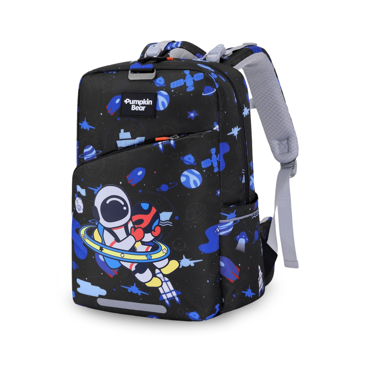 Pumpkin Bear Cubic Ergonomic School Bag