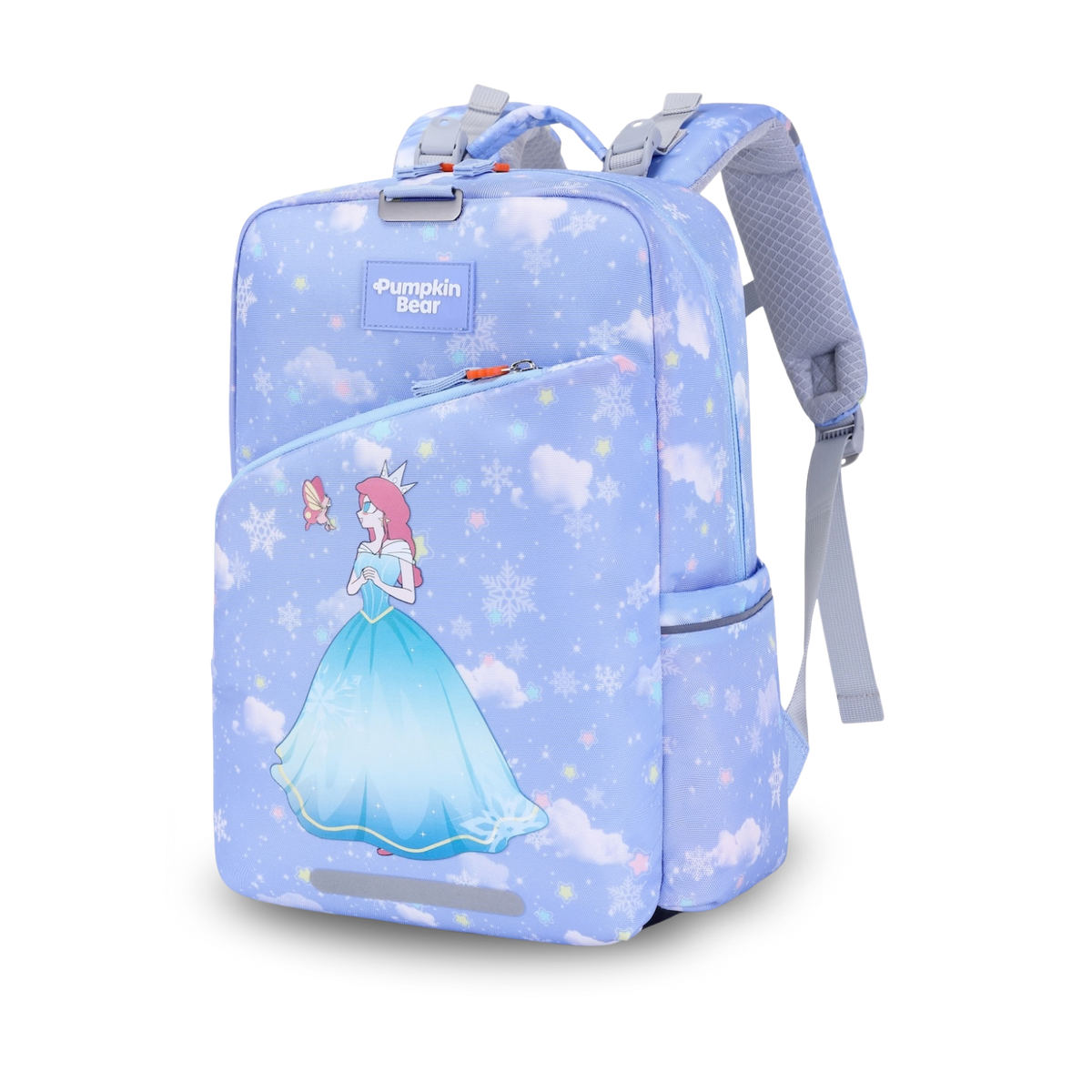 Pumpkin Bear Cubic Ergonomic School Bag